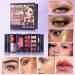 Makeup Book - Gradient Concealer Eyeshadow - Makeup book for highly pigmented eyeshadow ideal for face eyes lips birthdays parties - Buy Online on GoSupps.com
