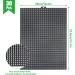 30 Pack 7 Count Black Plastic Mesh Canvas Sheets for Embroidery & Crafting - Buy Online on GoSupps.com