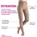 SIGVARIS Dynaven Women's Open Toe Pantyhose 30-40mmHg Light Beige (Crispa) - Size ML - Buy Online on GoSupps.com