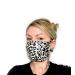 Star Vixen Washable Fashion Face Mask Grey Cheetah One Size (Pack of 1)