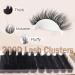 Focipeysa Lash Extension Kit | 200D Individual Eyelashes DIY Fluffy Clusters 10-18mm Complete Eyelash Extension Set with Bond & Remover - Buy Online on GoSupps.com