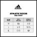 adidas Athletic Crew Socks 6-Pack - Medium Black/Aluminum - Buy Online on GoSupps.com