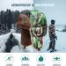Jade.M.Lau Winter Trooper Trapper Hat - Unisex Russian Bomber Hat with Faux Fur & Ear Flap (Green, Small) - Buy Online on GoSupps.com