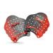 Speedo Unisex-Adult Swim Training Power Plus Paddles Red Medium
