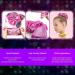 Kepblom 12-Piece Shiny Metallic Scrunchies - Ponytail Holders for Girls - Multi-Color - Pack of 1 - Buy Online on GoSupps.com