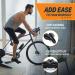 Bikeroo Memory Foam Bike Seat - Comfortable Saddle for Men and Women - Compatible with Peloton, Stationary, Mountain, Road, & Exercise Bikes - Sport Foam Cushion for Enhanced Comfort - Buy Online on GoSupps.com