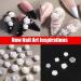 SUIOPPYUW Charm Nail Art Flowers Professional Nail Accessories For Stunning Nail Designs Save Time Resin Elegant And Delicate - Buy Online on GoSupps.com