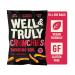 WELL&TRULY: Banging BBQ: Baked Corn Snacks - Gluten Free - Plant Based & Vegan - No Added Sugar - Less Fat - Healthy Snack - (Box of 10 Bags 30g Each)