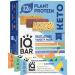IQBAR Brain and Body Keto Protein Bars - Fruit Lovers Variety Keto Bars - 12-Count Energy Bars - Low Carb Protein Bars - High Fiber Vegan Bars and Low Sugar Meal Replacement Bars - Vegan Snacks 12 Count (Pack of 1)