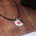 Buy Customized Octagon Medical Alert ID Necklace | Free Engraving for Men & Women | Personalized Emergency Jewelry | Wax Cord & Red Symbol - Buy Online on GoSupps.com