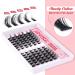 JIMIRE DIY Eyelash Extensions Kit - 84Pcs Wispy D Curl Individual Cluster Lashes for Volume and Fluffy Look - 6 Pairs for DIY at Home Lash Extension - CL02 - Buy Online on GoSupps.com