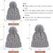 XIAOHAWANG Causal Winter Baby Boys Knit Hat 3PCS Set - Infant Toddler Hats with Pompom Cap for Kids Girls 0-3 Years | 6-12 Months - Buy Online on GoSupps.com
