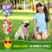 Summer Dog Bandanas: Reversible Floral Triangle Bibs for Dogs Cats - Cute Flower Patterns XL - Buy Online on GoSupps.com