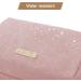 Toiletry Bag for Women BAGSMART Travel Toiletry Organizer Dopp Kit Water-Resistant Shaving Bag for Toiletries Accessories Pink Canvas Pink Canvas -Medium - Buy Online on GoSupps.com