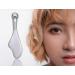 Mini Eye Care Stick & Gua Sha Facial Roller - Reduce Puffiness & Wrinkles | On-the-Go Beauty Tool for Women | Zinc Alloy Massager - Buy Online on GoSupps.com