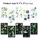 Outer Space Glow in the Dark Temporary Tattoos for Kids - 14 Sheets, Luminous & Waterproof, Party Favors & Birthday Bag Filler - Buy Online on GoSupps.com