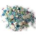 Sprinkletti - Mermaid Sprinkletti Cake Topper - 100g Edible Glimmer Cupcake Decorations - Perfect for Weddings Christenings & Parties
