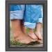 CountryArtHouse Contemporary Black Wood Picture Frame Moulding - 18ft Bundle, 1.5 Width, 7/16 Rabbet Depth - Buy Online on GoSupps.com