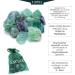 Lavisa Premium Healing Stones & Gemstones Set | 100% Natural Crystals for Decoration & Water Treatment | Gem Water Basic Mixture (Green Fluorite) - Buy Online on GoSupps.com
