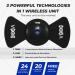 VPOD Deluxe TENS Unit - Wireless Muscle Stimulator for Pain Relief & Recovery | 24 Modes EMS Therapy Portable & Bluetooth-Enabled - Buy Online on GoSupps.com