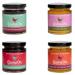 The Bay Tree Game-On Jelly Pick N Mix - Choose From | Red Wine-Jelly Thyme Cider-Jelly Sage Orange-Jelly Cardamom-Chilli Redcurrant Jelly-Mint-Chilli | Pack of 3