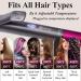Hair Curling Iron Wand 1-1/4-Inch - 5.2" Long Barrel for Fast Curling Dual Voltage Ceramic Coating - Buy Online on GoSupps.com