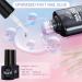 Cooserry Nail Tips and Glue Gel Kit with UV Light - 1000 Pcs C Curve Clear French Ballerina Fake Nails, 4-in-1 Nail Glue, Mini UV LED Lamp, DIY Nail Art Tools - Buy Online on GoSupps.com