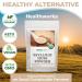 Healthworks Organic Psyllium Husk Powder - 16oz | Raw, Vegan, Non-GMO, Keto | Indian Ground Fiber Supplement - Buy Online on GoSupps.com