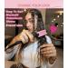 Buy Mini Hair Crimper & Waver - 3 Temperature Adjustable 3 Barrel Curling Iron for Beach Waves - Travel Size Dual Voltage Digital Temp - Rose Pink - Buy Online on GoSupps.com
