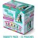 Weruva Dogs in the Kitchen Grain-Free Wet Dog Food Pouches Variety Pack - 12x2.8oz - Buy Online on GoSupps.com