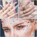 Yolev 3D Nail Art Gem Decoration Kit - Acrylic Butterfly, White Flowers, Bear, Starry AB Crystal Nail Charms for Crafting - Includes Dual-End Brush and Tweezer - Buy Online on GoSupps.com