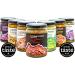 Loving Foods *Organic & Made in the UK* Hot 'n' Smoky Kimchi (475g) Raw Unpasteurised & Bursting with Beneficial Live Bacteria (1 x Jar) - Buy Online on GoSupps.com