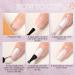 MEGIOR Spring RED Pale Pink Gel Nail Polish 15ml Gel Polish Soak off Uv Led Nail Lamp Nail Art Manicure Salon Salon DIY Gel Nail Design - Buy Online on GoSupps.com