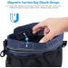 BriFit Dog Treats Bag - Magnetic Lock Feces Bag Holder Adjustable Belt & Dwellbag (Blue) - Perfect for Pet Owners - International Shipping Available - Buy Online on GoSupps.com