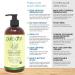 PURA D'OR Organic Aloe Vera Gel Lemongrass (16oz) - Natural Hydration for Skin & Hair, Sunburn Relief, Bug Bites, Eczema Treatment - No Artificial Preservatives - Buy Online on GoSupps.com