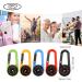 20 Pieces Colored Mini Carabiner Compass Keychain Set - Outdoor Hiking Camping Party Essentials - Buy Online on GoSupps.com