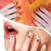 TailaiMei 16 Sheets Holiday Nail Stickers - Halloween & Thanksgiving 3D Self-Adhesive Nail Art Decals for Autumn DIY Decorations - Buy Online on GoSupps.com