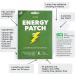 Lifebio Energy Patch - B12, C, B6, Folic Acid, Guarana, Garcinia Cambogia, Guayusa - 6 Patches - Buy Online on GoSupps.com