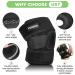 YONGCA Adjustable Knee Braces with Side Stabilizers and Patella Gel Pads - Knee Support for Men and Women - Ideal for Workout and Injury Recovery - Buy Online on GoSupps.com