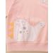 Girls Dinosaur Sweatshirt | Cotton Top for Kids | Long Sleeve Pullover | Age 4-5 Years - Buy Online on GoSupps.com