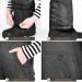 Sportneer Large Black Kids Snow Bibs | Insulated Ski Pants for Boys & Girls - Buy Online on GoSupps.com