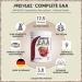EAA Powder 500g Cherry - Essential Amino Acids Vegan Refreshing Amino Workout Drink | 12 500mg All 9 EAAs - Buy Online on GoSupps.com