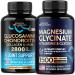 NUTRAHARMONY Glucosamine Chondroitin & Magnesium Glycinate with Glycine Capsules