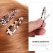 Buy Beaupretty 24Pcs Leopard Snap Hair Clips | No-Slip Metal Geometric Hairpins for Women & Girls - Stylish Hair Accessories - Buy Online on GoSupps.com
