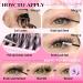 Calphdiar D Curl Cluster Eyelash Extensions - 240PCS 40D & 50D Individual Wispy Lashes - 9-16MM DIY Lash Clusters for Stunning Eyes - Buy Online on GoSupps.com