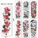 Kotbs 12 Sheets Sexy Full Arm Temporary Tattoos - Waterproof Floral Sleeves for Men, Women, and Girls - Buy Online on GoSupps.com