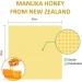 POLYNEW Manuka Honey Gauze Dressing 4x4 Patches - 6 Pack/Box for Wound Healing Care - Buy Online on GoSupps.com