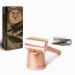 ANYMALE Safety Razor Rose Gold Edition - Eco-Friendly Ladies Set with Stand & 5 ASTRA Blades - Plastic-Free Metal Razor - Buy Online on GoSupps.com