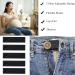 16pcs Retractable Waistband Extenders - Elastic Button Extender for Men's and Women's Trousers and Pregnancy Pants - Buy Online on GoSupps.com