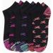 Reebok Girls' Lightweight Comfort Athletic Low Cut Socks (6 Pack) - Black Logo | Size Medium - Buy Online on GoSupps.com